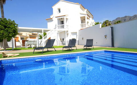 El Lloveret: Wood, Furniture, Chair, Sea, Apartment, Balcony, Ocean, Shade, Outdoor Furniture, Wood Stain