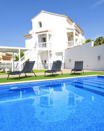 El Lloveret: Wood, Furniture, Chair, Sea, Apartment, Balcony, Ocean, Shade, Outdoor Furniture, Wood Stain