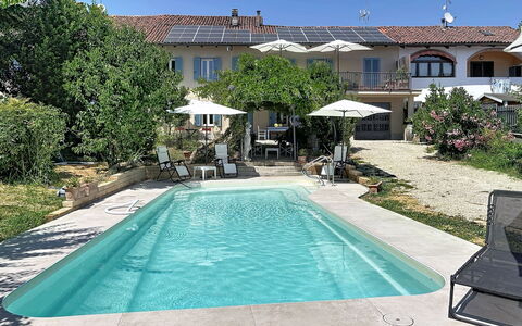 La Casetta di Palmira: Swimming Pool, Outdoor Furniture, Resort, Leisure, Umbrella, Furniture, Composite Material, Sunlounger, Recreation, Eco Hotel