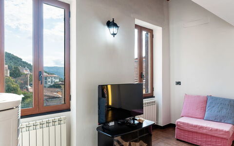 Ca Dell'Andre: Interior Design, Flooring, Room, Floor, Furniture, Apartment, Home, Living Room, Ceiling, Wood Stain
