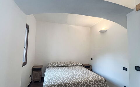 Ca Dell'Andre: Wall, Bedroom, Interior Design, Floor, Bed Sheet, Bedding, Ceiling, Apartment, Bed, Bed Frame