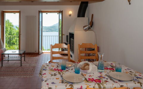 Malpaga: Furniture, Wood, Chair, Table, Sea, Kitchen & Dining Room Table, Wood Stain, Coast, Hardwood, Shade