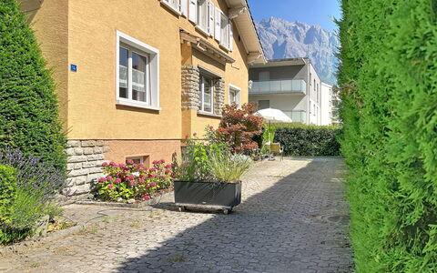 Cètici: Green, Shrub, House, Home, Garden, Groundcover, Cottage, Hedge, Landscaping