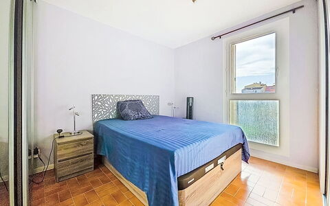 L'Acropole: Interior Design, Bed, Flooring, Floor, Bedroom, Wall, Furniture, Room, Bed Sheet, Wood
