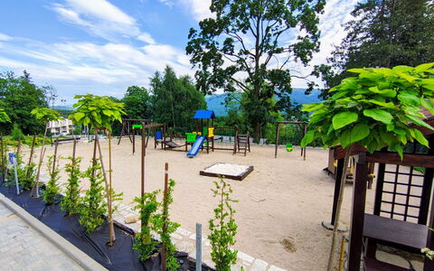 Panorama: Furniture, Outdoor Furniture, Chair, Shade, Outdoor Table, Houseplant, Patio, Yard, Design, Balcony