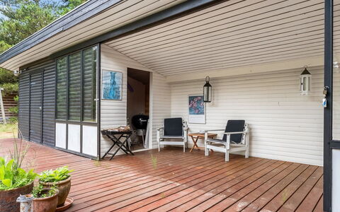 Siggi - 400M from the Sea: Wood, Door, Siding, Home, Deck, Composite Material, Hardwood, Porch, Outdoor Furniture, Shade