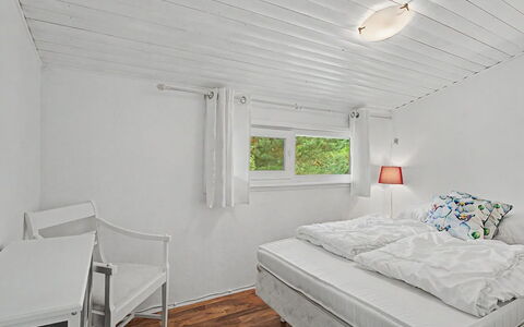 Birge - 600M from the Sea: Wood, Interior Design, Ceiling, Flooring, Floor, Bedroom, Bed, Furniture, Home, Room