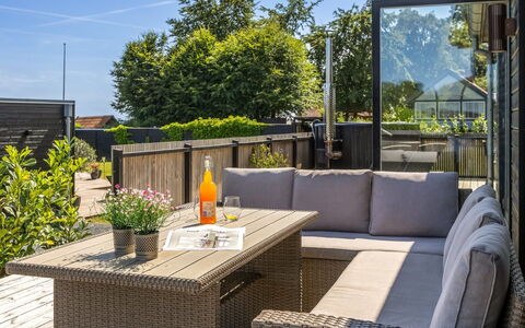 Andriette - 50M from the Sea: Wood, Furniture, Outdoor Furniture, Outdoor Table, Table, Deck, Flowerpot, Porch, Chair, Garden