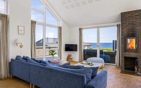 Andriette - 50M from the Sea: Furniture, Couch, Interior Design, Flooring, Floor, Home, Living Room, Ceiling, Apartment