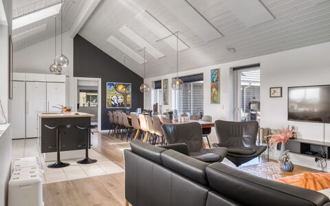 Ija - 1.3Km from the Sea: Wood, Ceiling, Interior Design, Couch, Flooring, Furniture, Home, Living Room, Floor