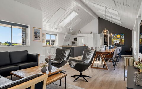 Ija - 1.3Km from the Sea: Interior Design, Flooring, Ceiling, Wood, Floor, Furniture, Living Room, Couch, Wood Flooring, Lighting
