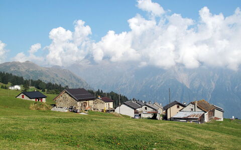 Olivone 611: Mountainous Landforms, Mountain, Hill, Highland, Mountain Range, Grassland, Hill Station, Cottage, Rural Area, Valley