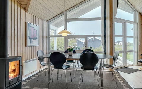 Skakke - 350M to the Fjord: Wood, Ceiling, Interior Design, Furniture, Flooring, Floor, Living Room, Home, Chair, Room