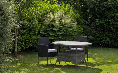 Naninja - 680M from the Sea: Furniture, Outdoor Furniture, Chair, Garden, Shade, Outdoor Table, Backyard, Lawn, Yard