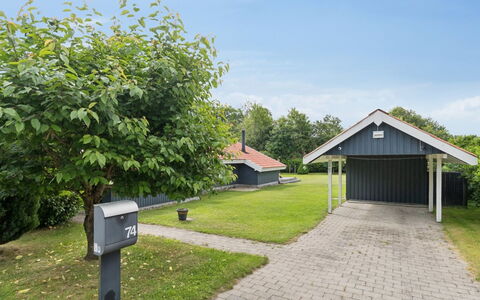 Naninja - 680M from the Sea: Roof, Home, Lawn, Cottage, Shade, Driveway, Garden, Garden Buildings, Yard, Siding