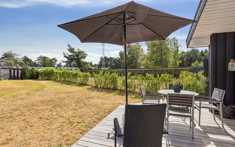 Eerika - 1Km from the Sea: Outdoor Furniture, Furniture, Outdoor Table, Chair, Land Lot, Shade, Garden, Deck, Umbrella, Porch
