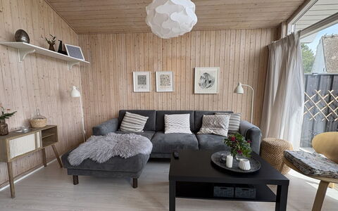 Eerika - 1Km from the Sea: Furniture, Interior Design, Wood, Flooring, Ceiling, Floor, Light Fixture, Couch, Lighting, Living Room