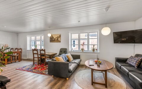 Sinikka - 600M to the Fjord: Wood, Flooring, Interior Design, Ceiling, Furniture, Couch, Floor, Home, Wood Flooring, Living Room
