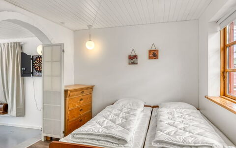 Sinikka - 600M to the Fjord: Bed, Bedroom, Wall, Flooring, Floor, Interior Design, Wood, Furniture, Bedding, Ceiling