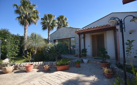 Villa Monaco: Shrub, Residential Area, House, Home, Shade, Hacienda, Estate, Landscaping, Garden