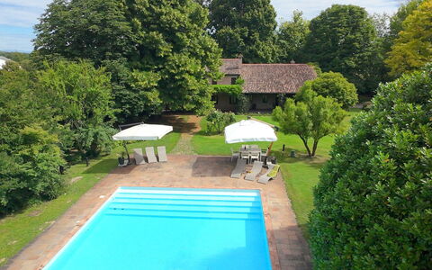 Villa Dorina: Swimming Pool, Resort, Garden, Shade, Estate, Lawn, Hacienda, Backyard, Eco Hotel, Farmhouse