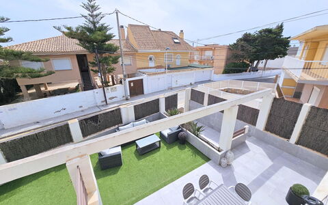 Sweet Home Cabo de Palos: Apartment, Architecture, Residential Area, Condominium, Composite Material, Urban Design, Balcony, Mixed-Use, Shade