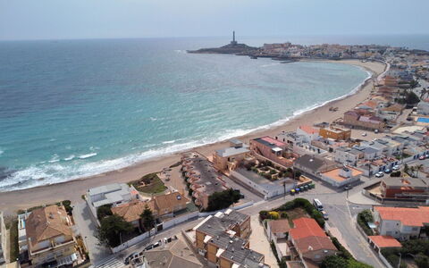 Sweet Home Cabo de Palos: Apartment, Architecture, Residential Area, Condominium, Composite Material, Urban Design, Balcony, Mixed-Use, Shade