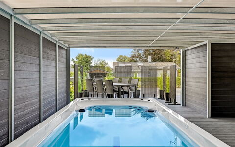 Gundula - 1.3Km from the Sea: Swimming Pool, Composite Material, Shade, Outdoor Furniture, Eco Hotel, Resort, Outdoor Structure, Design, Deck, Patio