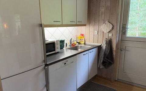 Laris - from the Sea: Kitchen Appliance, Kitchen, Countertop, Kitchen Sink, Flooring, Cabinetry, Major Appliance, Wood, Furniture, Interior Design