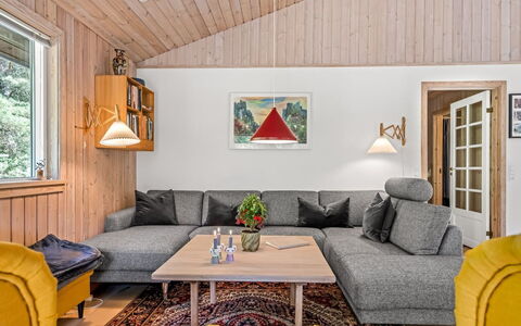 Laris - from the Sea: Furniture, Interior Design, Couch, Wood, Flooring, Floor, Living Room, Ceiling, Room, Home