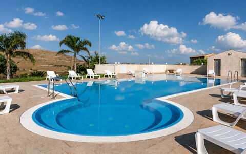 Antica Cascina 191: Swimming Pool, Resort, Composite Material, Outdoor Furniture, Hotel, Leisure Centre, Sunlounger, Chair, Eco Hotel, Umbrella