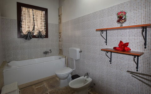 Antica Cascina 191: Plumbing Fixture, Flooring, Bathroom, Floor, Sink, Interior Design, Bathroom Sink, Tap, Plumbing, Toilet