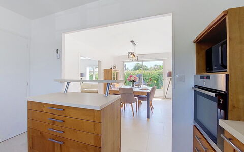 Fourchaud: Furniture, Flooring, Interior Design, Floor, Countertop, Cabinetry, Wood, Ceiling, Chair, Kitchen