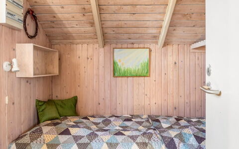 Eldmar - 500M from the Sea: Wood, Bedroom, Interior Design, Floor, Flooring, Furniture, Bed, Wood Stain, Room, Ceiling
