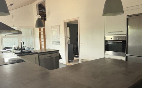 Ozrenka - from the Sea: Flooring, Interior Design, Wood, Furniture, Floor, Countertop, Kitchen, Ceiling, Lighting, Kitchen Appliance