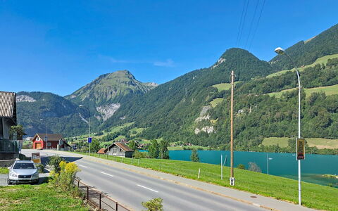 Ferienwohnung Enzian: Mountainous Landforms, Mountain, Hill, Highland, Mountain Range, Landscape, Hill Station, Valley, Thoroughfare, Highway