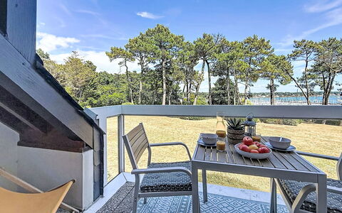 Les Terrasses du Port: Chair, Outdoor Furniture, Shade, Balcony, Eco Hotel, Handrail
