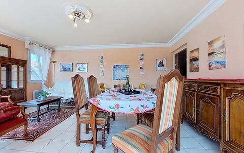 Hotel de Ville: Furniture, Kitchen & Dining Room Table, Chair, Floor, Sea, Balcony, Ocean, Resort, Eco Hotel, Dining Room