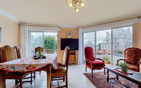 Hotel de Ville: Furniture, Kitchen & Dining Room Table, Chair, Floor, Sea, Balcony, Ocean, Resort, Eco Hotel, Dining Room