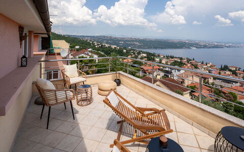 Judy: Furniture, Kitchen & Dining Room Table, Chair, Floor, Sea, Balcony, Ocean, Resort, Eco Hotel, Dining Room
