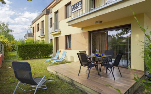 Patti 1: Furniture, Kitchen & Dining Room Table, Chair, Floor, Sea, Balcony, Ocean, Resort, Eco Hotel, Dining Room