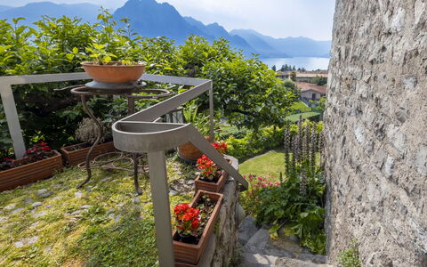 Casa Torre Il Castello: Furniture, Kitchen & Dining Room Table, Chair, Floor, Sea, Balcony, Ocean, Resort, Eco Hotel, Dining Room