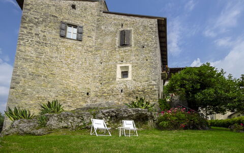 Casa Torre Il Castello: Furniture, Kitchen & Dining Room Table, Chair, Floor, Sea, Balcony, Ocean, Resort, Eco Hotel, Dining Room