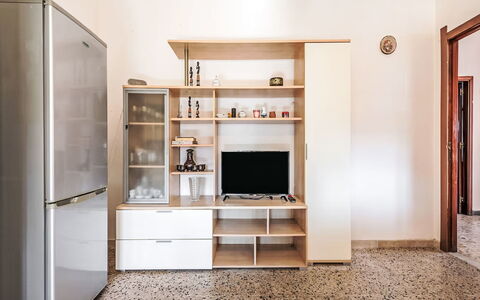 Villetta Luisa: Furniture, Kitchen & Dining Room Table, Chair, Floor, Sea, Balcony, Ocean, Resort, Eco Hotel, Dining Room