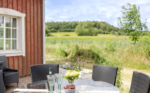 Onsjö: Furniture, Kitchen & Dining Room Table, Chair, Floor, Sea, Balcony, Ocean, Resort, Eco Hotel, Dining Room