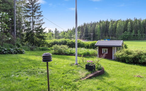Whispering Woods: Grass, Green, Shrub, Landscape, Land Lot, Garden, Lawn, Groundcover, Pole