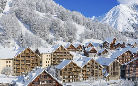 Accommodation:&nbsp;Les Hauts de Vaujany 125.6