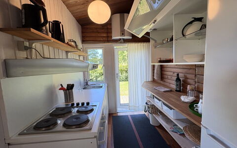 Vilmar - 450M from the Sea: Wood, Interior Design, Kitchen, Flooring, Furniture, Countertop, Floor, Kitchen Appliance, Ceiling, Room