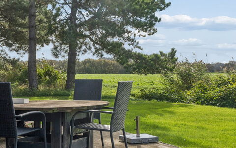 Vilmar - 450M from the Sea: Furniture, Outdoor Furniture, Chair, Outdoor Table, Land Lot, Hardwood, Garden, Lawn, Shade, Wood Stain