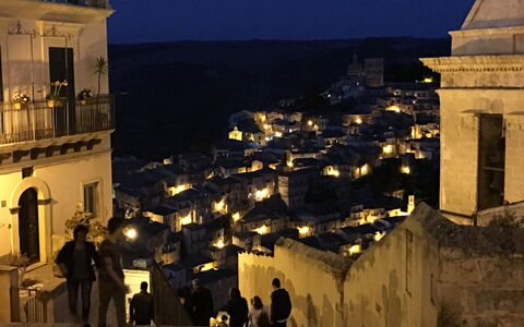 Villa Didymos: City, Town, Night, Midnight, Balcony, Evening, Shadow